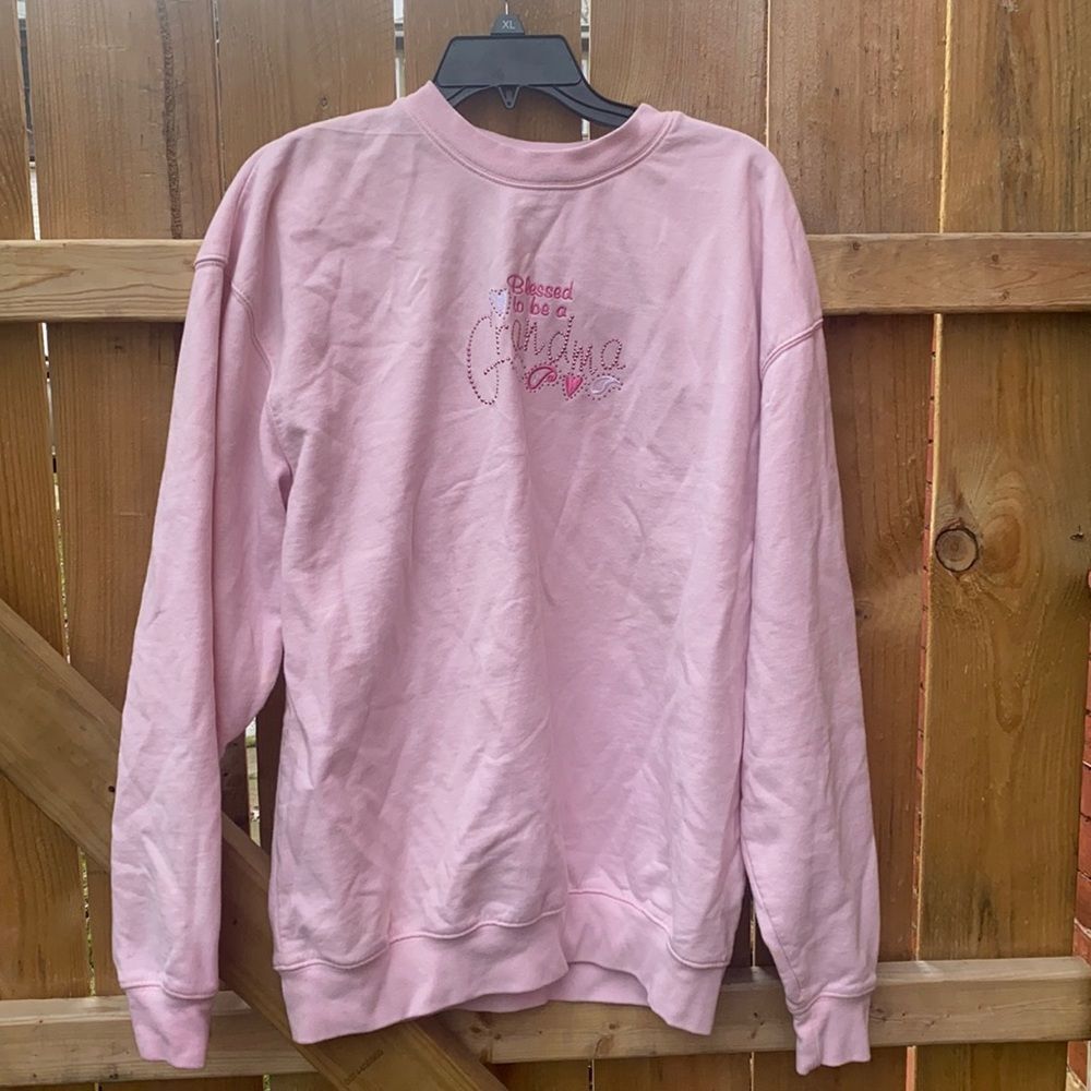 Blessed to be a grandma sweatshirt sz. XL